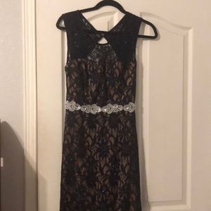 Navy Blue Prom Dress